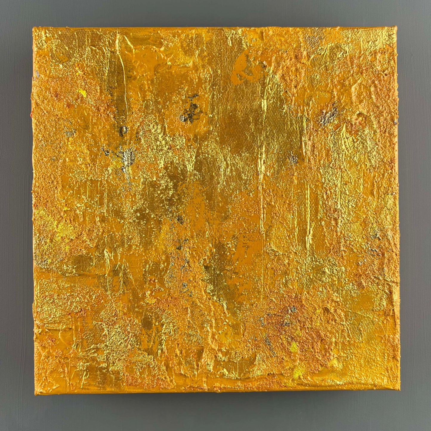 vivi & vela gemstone collection 'topaz' artwork in golden-yellow hues.